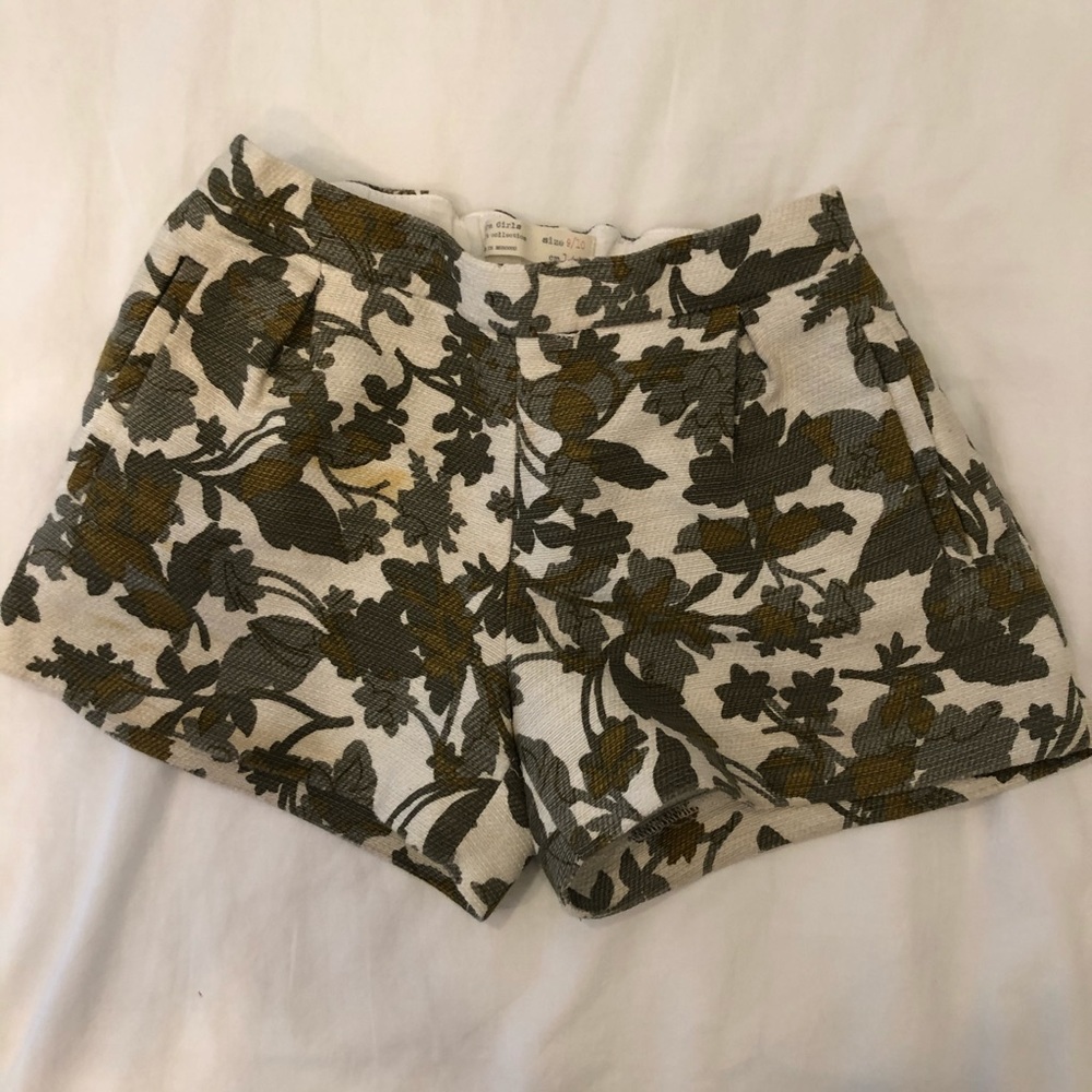 zara girls adorable shorts